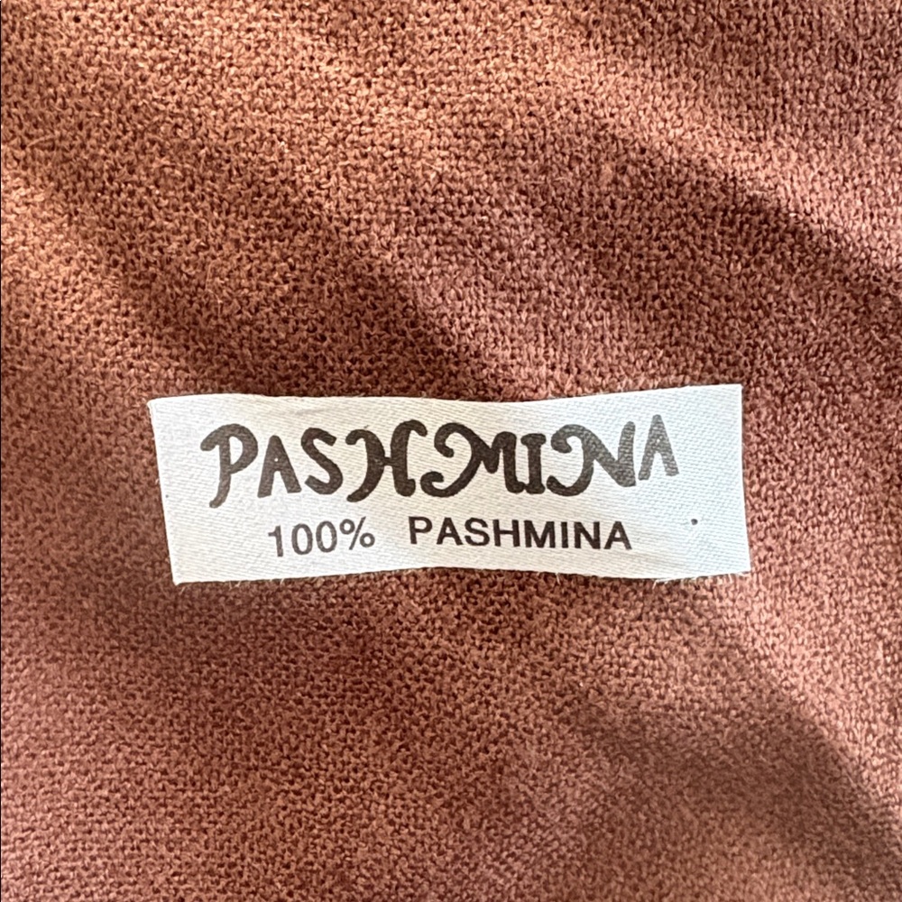 100 % cashmere pashmina Embroidered Shawl/Scarf with Sequins. - Picture 7 of 11
